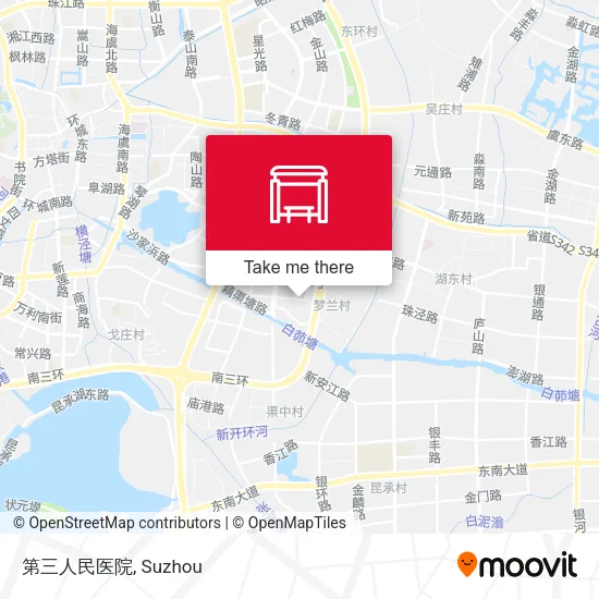 第三人民医院 map