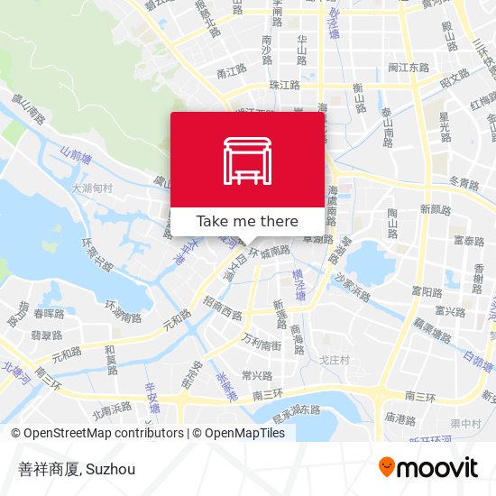 善祥商厦 map