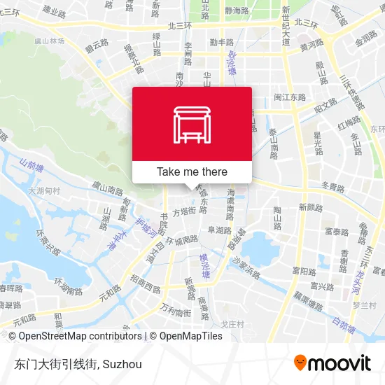东门大街引线街 map