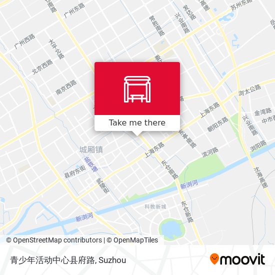 青少年活动中心县府路 map