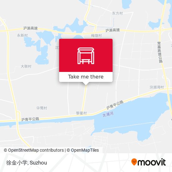 徐金小学 map