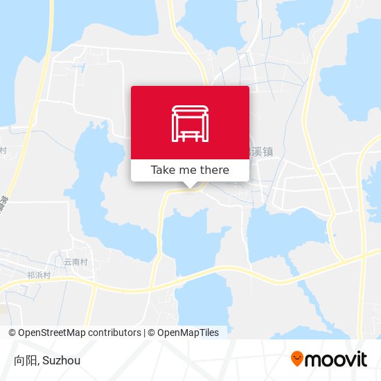 向阳 map