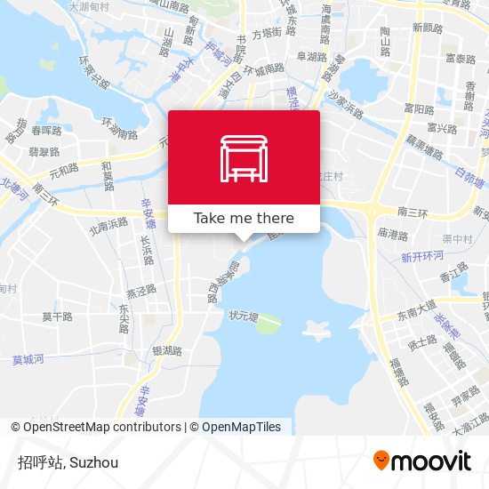 招呼站 map