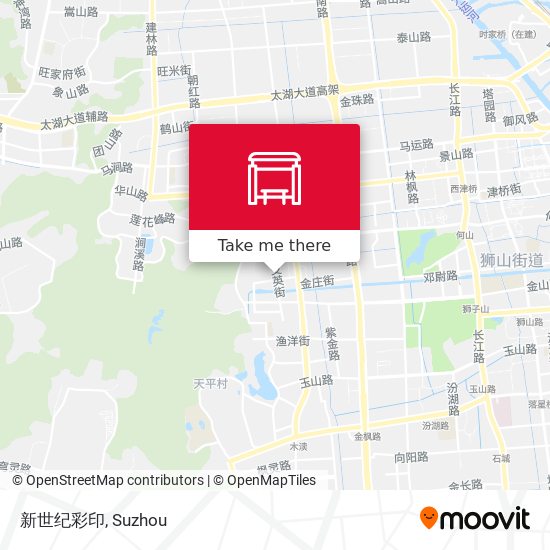 新世纪彩印 map