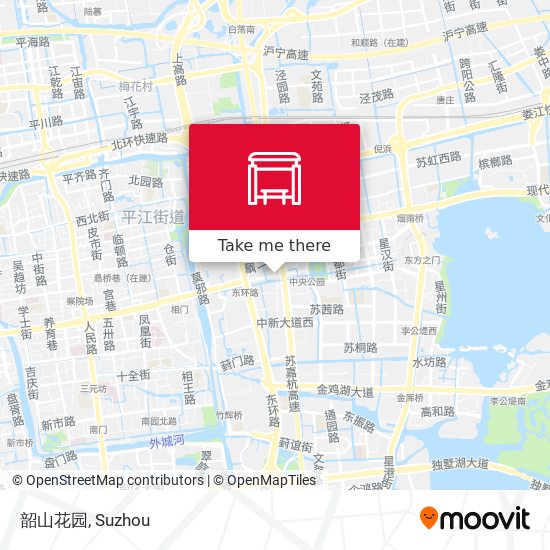 韶山花园 map