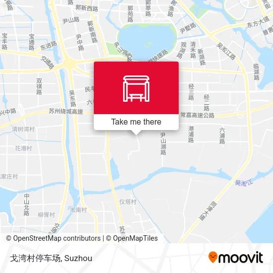 戈湾村停车场 map