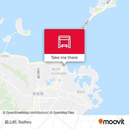 庭山村 map