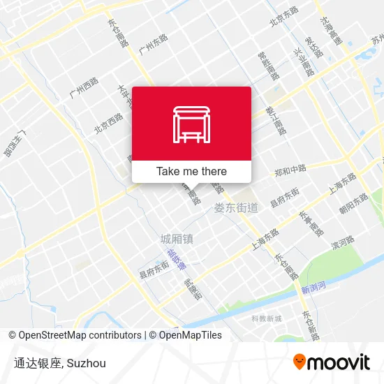 通达银座 map