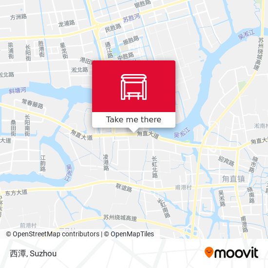 西潭 map