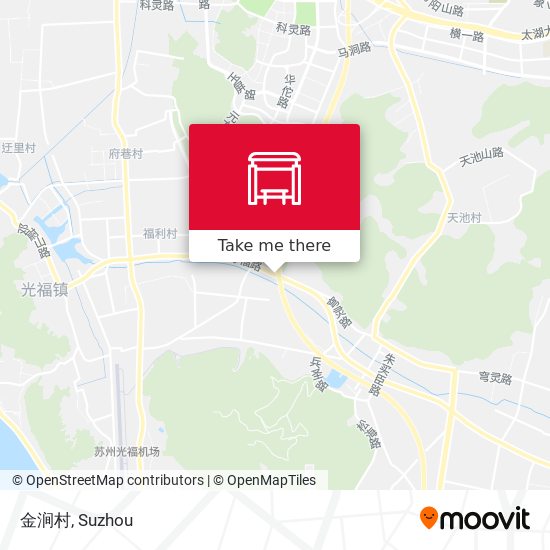 金涧村 map