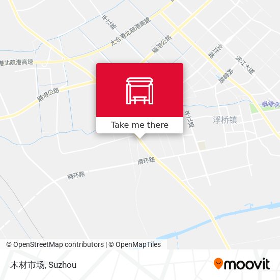 木材市场 map