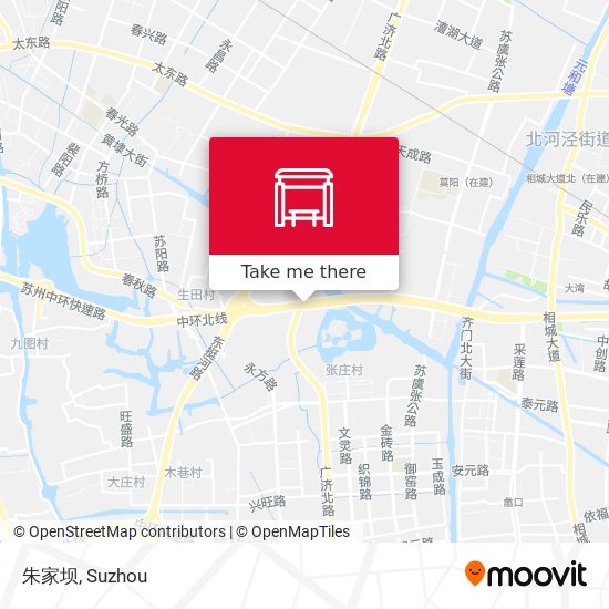 朱家坝 map
