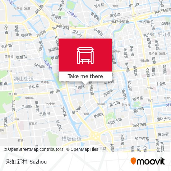 彩虹新村 map