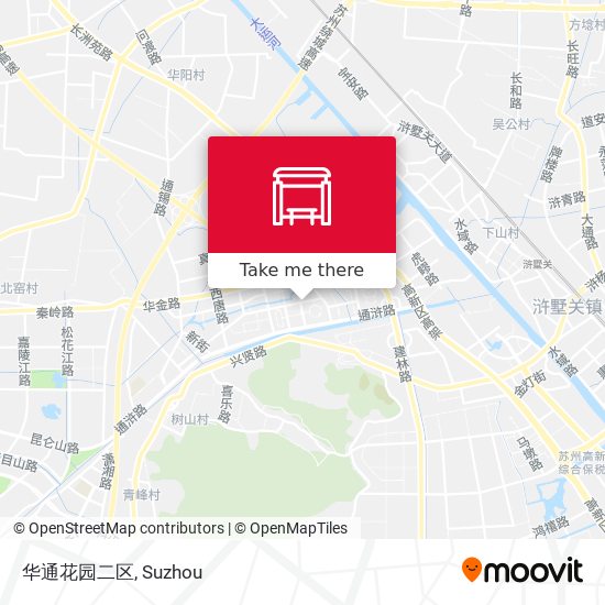 华通花园二区 map