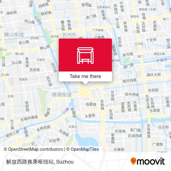 解放西路换乘枢纽站 map