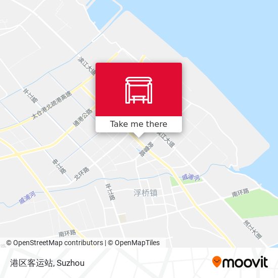 港区客运站 map