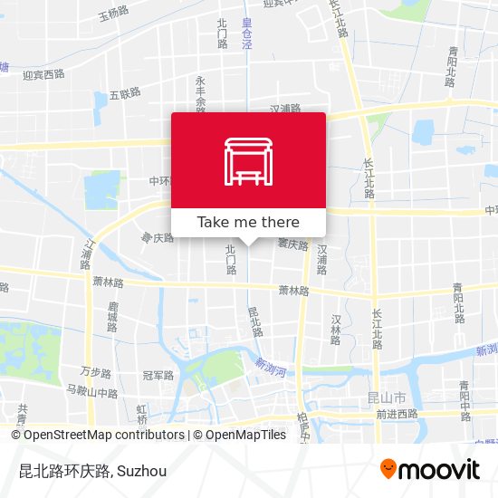 昆北路环庆路 map