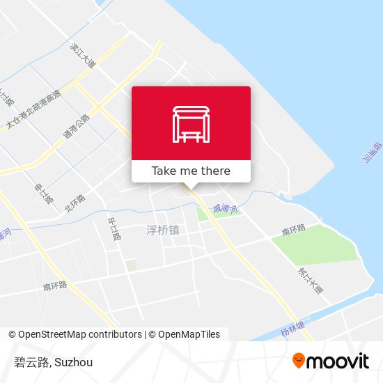 碧云路 map