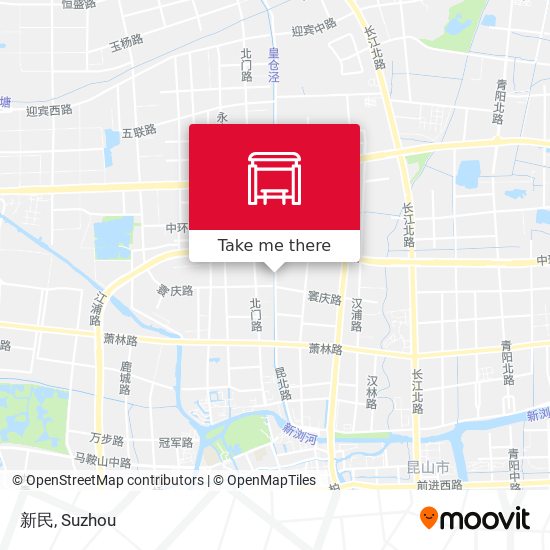 新民 map