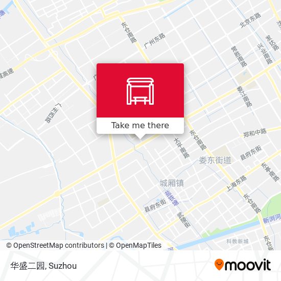 华盛二园 map