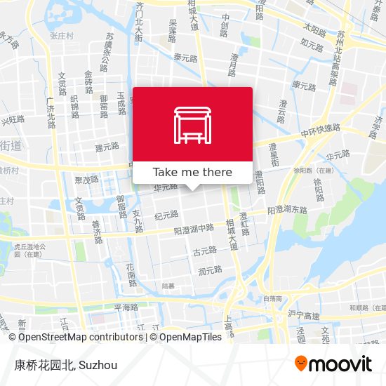 康桥花园北 map
