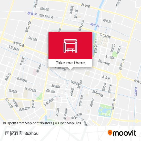 国贸酒店 map