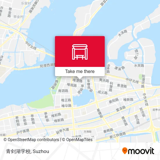 青剑湖学校 map