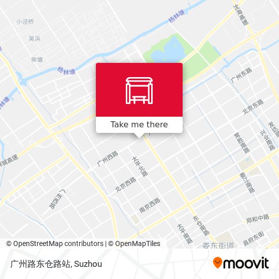 广州路东仓路站 map
