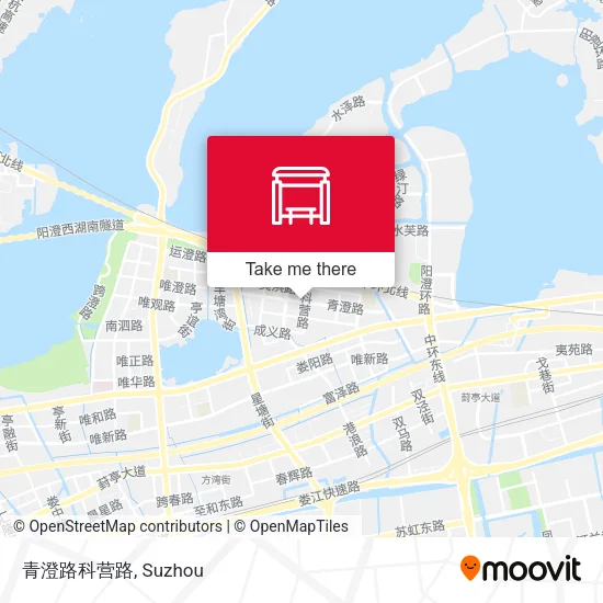 青澄路科营路 map