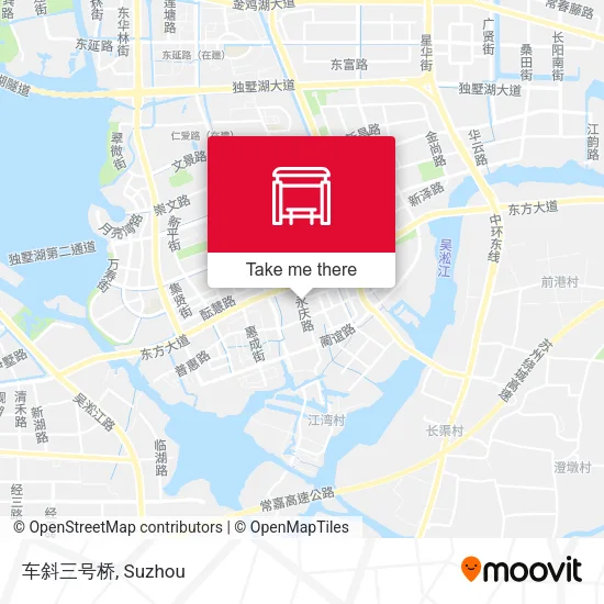 车斜三号桥 map
