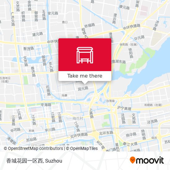 香城花园一区西 map