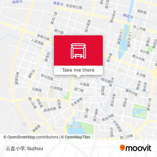 云盘小学 map
