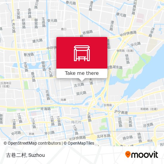 古巷二村 map