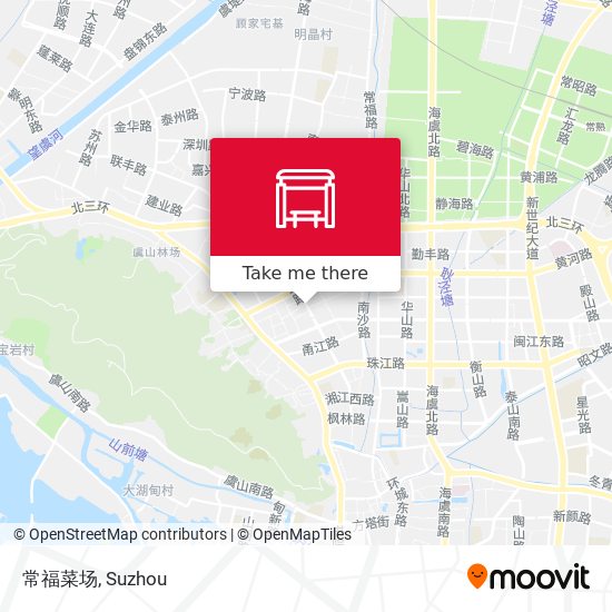 常福菜场 map