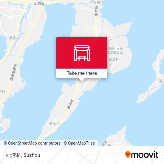 西湾桥 map