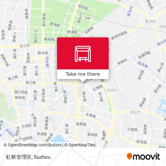 虹桥管理区 map