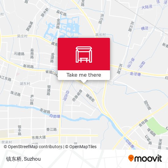 镇东桥 map