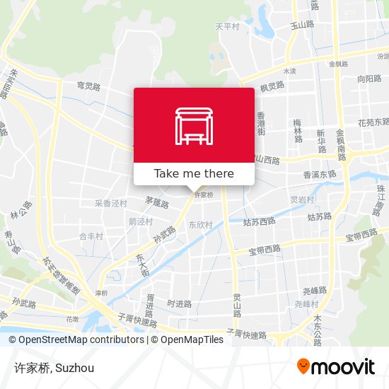许家桥 map