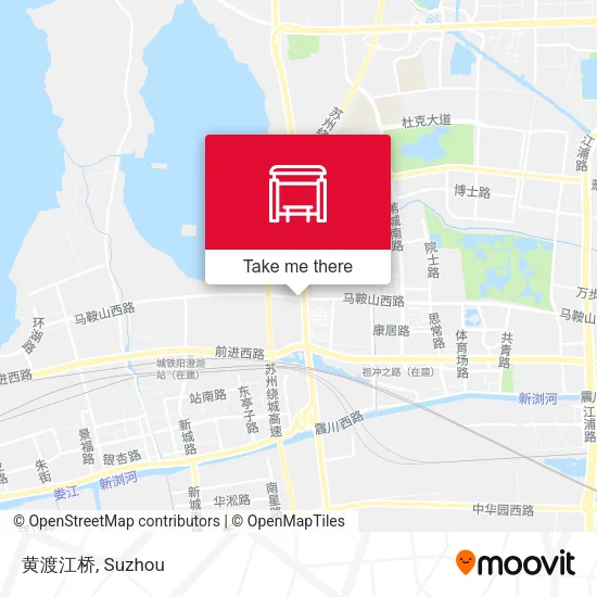 黄渡江桥 map