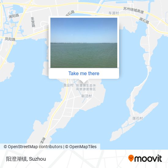 阳澄湖镇 map