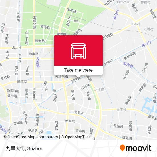 九里大街 map