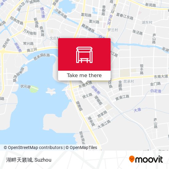 湖畔天籁城 map