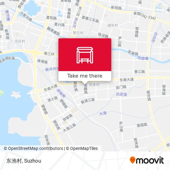 东渔村 map