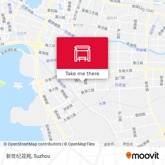 新世纪花苑 map
