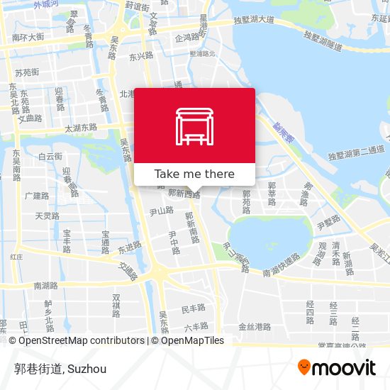 郭巷街道 map
