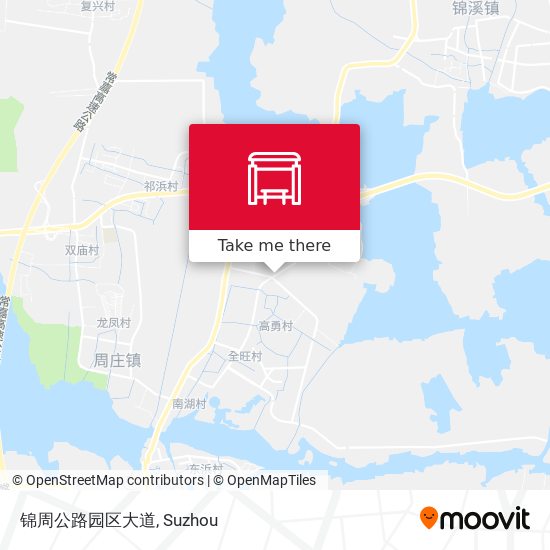 锦周公路园区大道 map