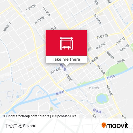 中心广场 map