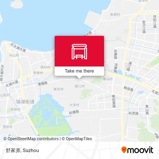 舒家弄 map