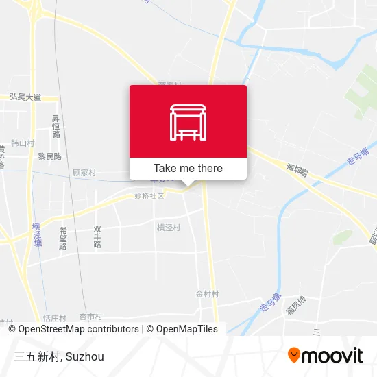 三五新村 map