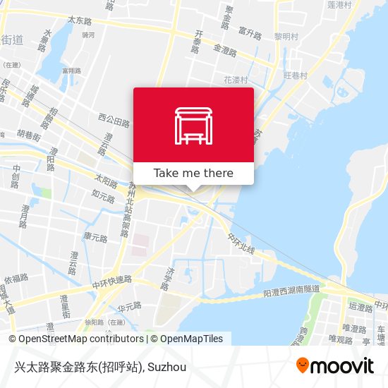 兴太路聚金路东(招呼站) map